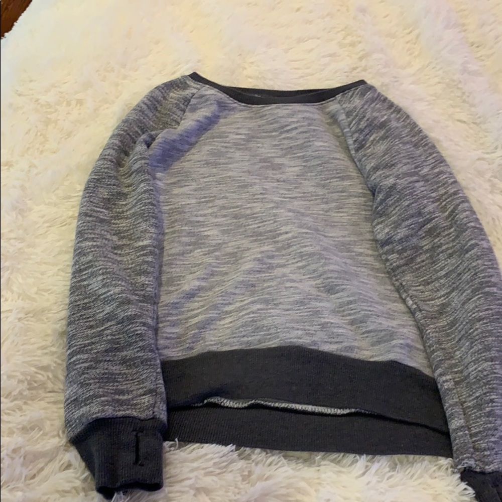 Gray shirt